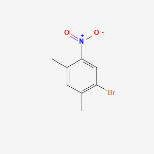 Chemical structure of 1-Bromo-2,4-Dimethyl-5-Nitrobenzene