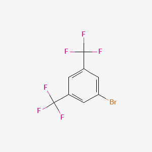 Chemical structure of 1-Bromo-2,3-bis(trifluoromethyl)benzene