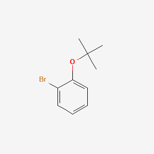 Chemical structure of 1-Bromo-2-(tert-butoxy)benzene