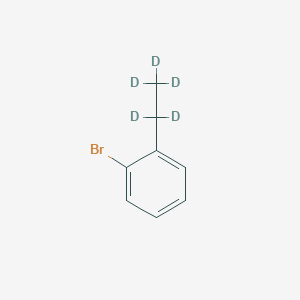 Chemical structure of 2-(Ethyl-d5)bromobenzene
