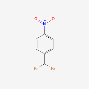 Chemical structure of 1-Bromo-2-(bromomethyl)-4-nitrobenzene