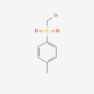 Chemical structure of 1-Bromo-2-((methylsulfonyl)methyl)benzene