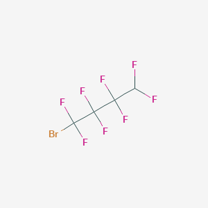Chemical structure of 1-Bromo-1,1,2,2,3,3,4,4-octafluorobutane