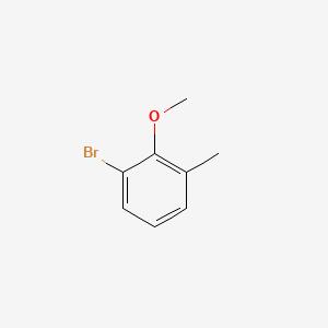 Chemical structure of 2-Bromo-6-methylanisole