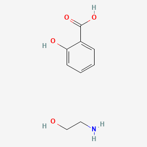 Chemical structure of 1-Boc-pyrrolidine-2,4-dione