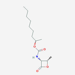 Chemical structure of 1-Boc-4-isopropyl-4-piperidinecarboxylic Acid
