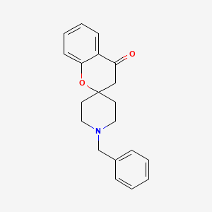 Chemical structure of 1'-BENZYLSPIRO[CHROMAN-2,4'-PIPERIDIN]-4-ONE