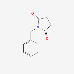 Chemical structure of 1-Benzylpyrrolidine-2,5-dione