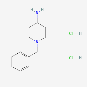 Chemical structure of 1-Benzylpiperidin-4-Amine Dihydrochloride