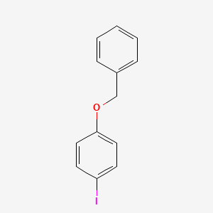 Chemical structure of 1-Benzyloxy-4-iodobenzene