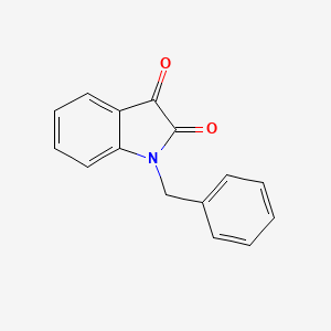 Chemical structure of 1-Benzylisatin