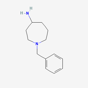 Chemical structure of 1-Benzylazepan-4-amine