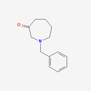 Chemical structure of 1-Benzylazepan-3-one