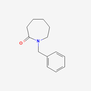 Chemical structure of 1-Benzylazepan-2-one