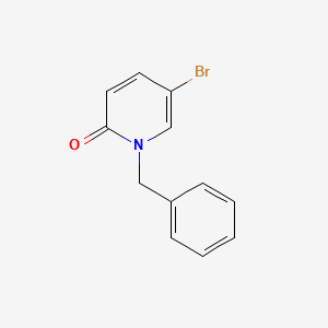 Chemical structure of 1-Benzyl-5-bromopyridin-2(1H)-one