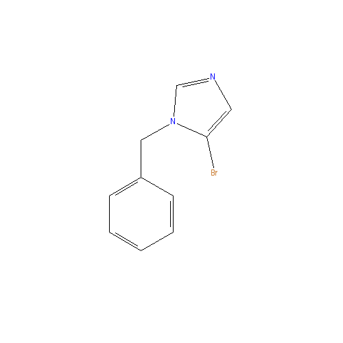 Chemical structure of 1-Benzyl-5-bromo-1H-imidazole