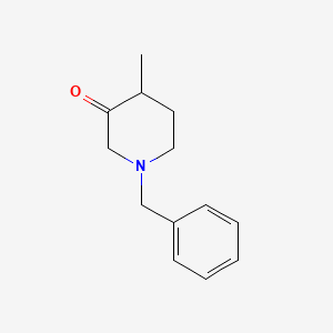 Chemical structure of 1-Benzyl-4-methylpiperidin-3-one