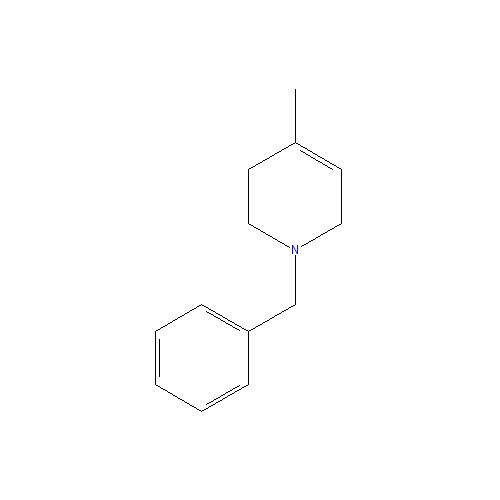 Chemical structure of 1-Benzyl-4-methyl-1,2,3,6-tetrahydropyridine