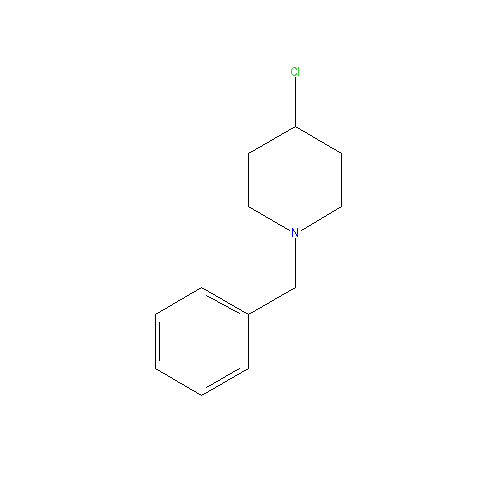 Chemical structure of 1-Benzyl-4-chloropiperidine