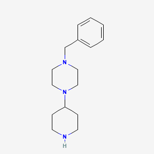 Chemical structure of 1-Benzyl-4-piperidin-4-yl-piperazine