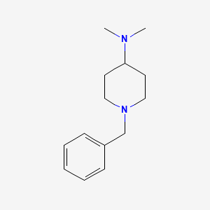 Chemical structure of 1-Benzyl-4-(dimethylamino)piperidine