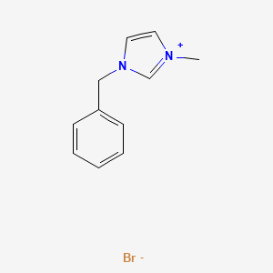 Chemical structure of 1-Benzyl-3-MethylImidazolium