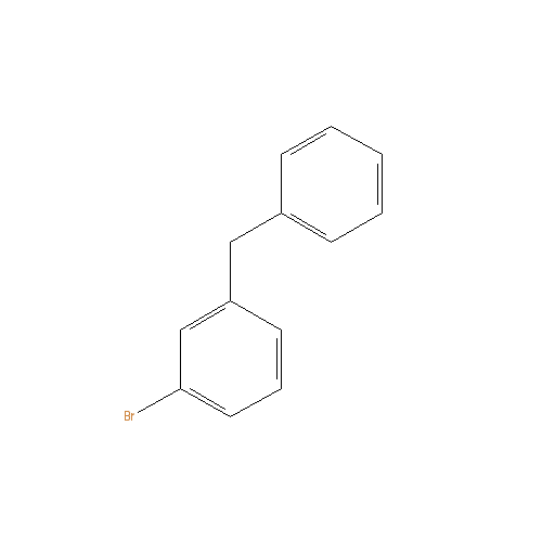 Chemical structure of 1-Benzyl-3-bromobenzene