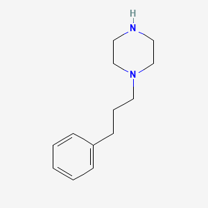 Chemical structure of 1-Benzyl-3,3-diMethylpiperazine