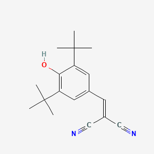 Chemical structure of 1-benzyl-3-(4-(tert-butyl)phenyl)urea