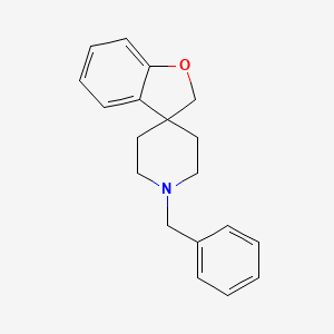 Chemical structure of 1'-Benzyl-2H-spiro[benzofuran-3,4'-piperidine]