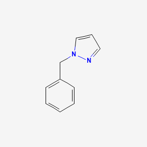 Chemical structure of 1-Benzyl-1H-pyrazole