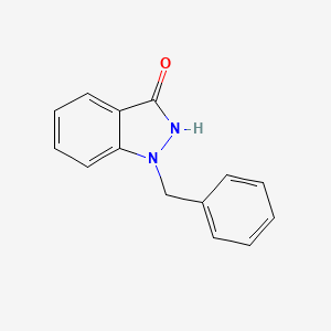 Chemical structure of 1-Benzyl-1H-indazol-3-ol