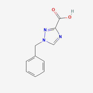 Chemical structure of 1-Benzyl-1H-1,2,4-triazole-3-carboxylic acid