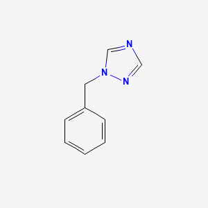 Chemical structure of 1-Benzyl-1H-1,2,4-triazole