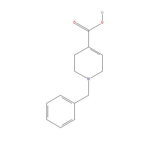 Chemical structure of 1-Benzyl-1,2,3,6-tetrahydropyridine-4-carboxylic Acid