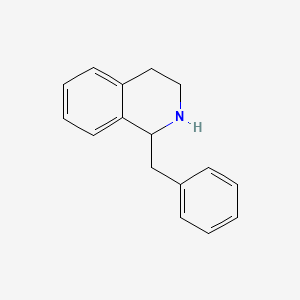 Chemical structure of 1-benzyl-1,2,3,4-tetrahydroisoquinoline