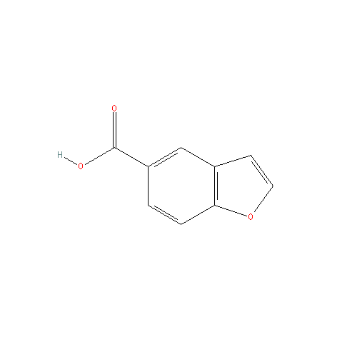 Chemical structure of 1-Benzofuran-5-carboxylic Acid