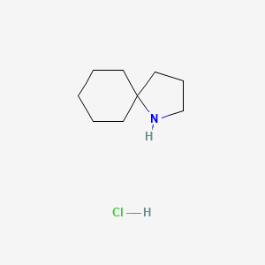 Chemical structure of 1-azaspiro[4.5]decane hydrochloride