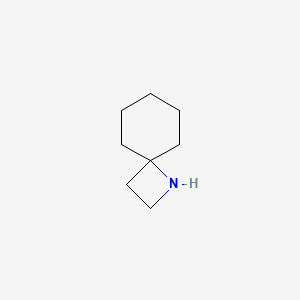 Chemical structure of 1-Azaspiro(3.5)nonane