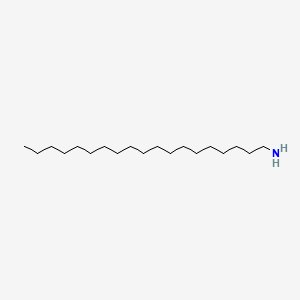 Chemical structure of 1-Aminononadecane