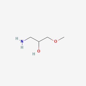 Chemical structure of 1-Amino-3-methoxypropan-2-ol