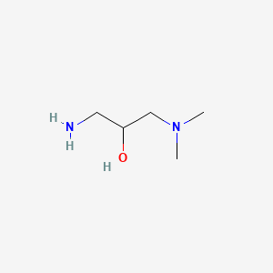 Chemical structure of 1-Amino-3-(dimethylamino)propan-2-ol