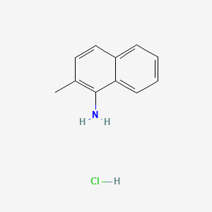 Chemical structure of 1-Amino-2-methylnaphthalene Hydrochloride