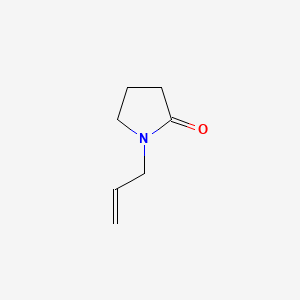 Chemical structure of 1-Allylpyrrolidin-2-one