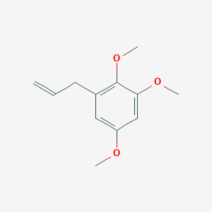 Chemical structure of 1-Allyl-2,3,5-trimethoxybenzene