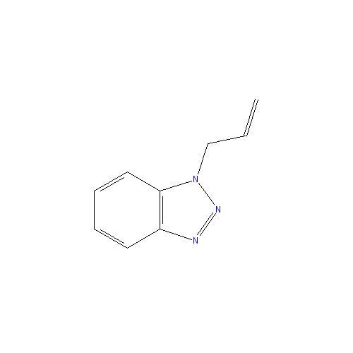 Chemical structure of 1-Allylbenzotriazole