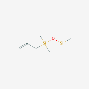 Chemical structure of 1-ALLYL-1,1,3,3-TETRAMETHYLDISILOXANE