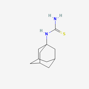 Chemical structure of 1-Adamantylthiourea