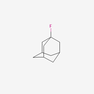 Chemical structure of 1-Fluoroadamantane