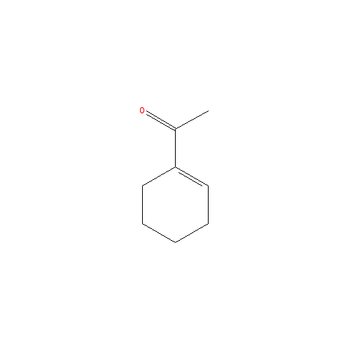 Chemical structure of 1-Acetylcyclohexene